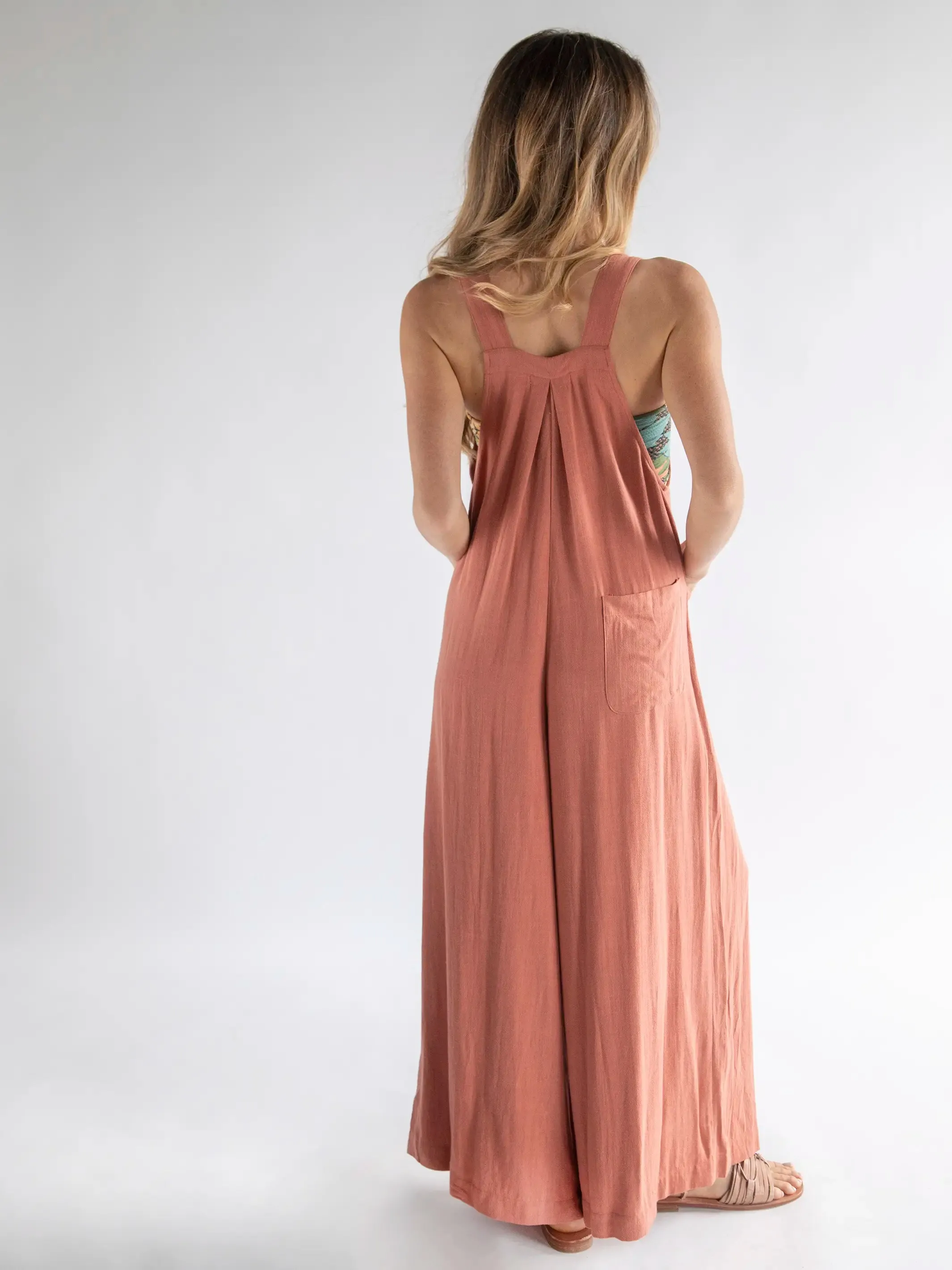 Carrington Jumpsuit - Rust sold by NATURAL LIFE product image thumbnail 3