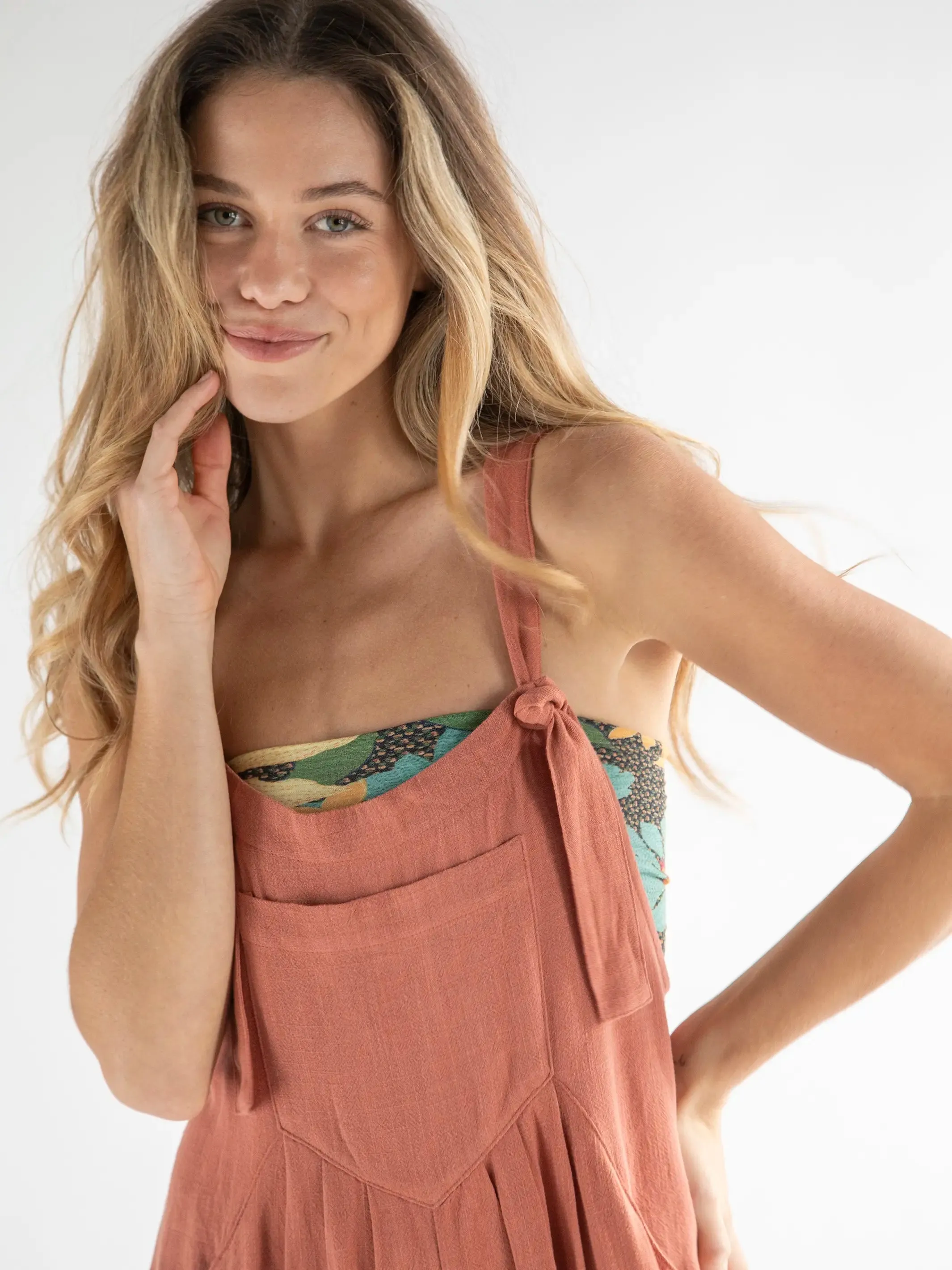 Carrington Jumpsuit - Rust sold by NATURAL LIFE product image thumbnail 2