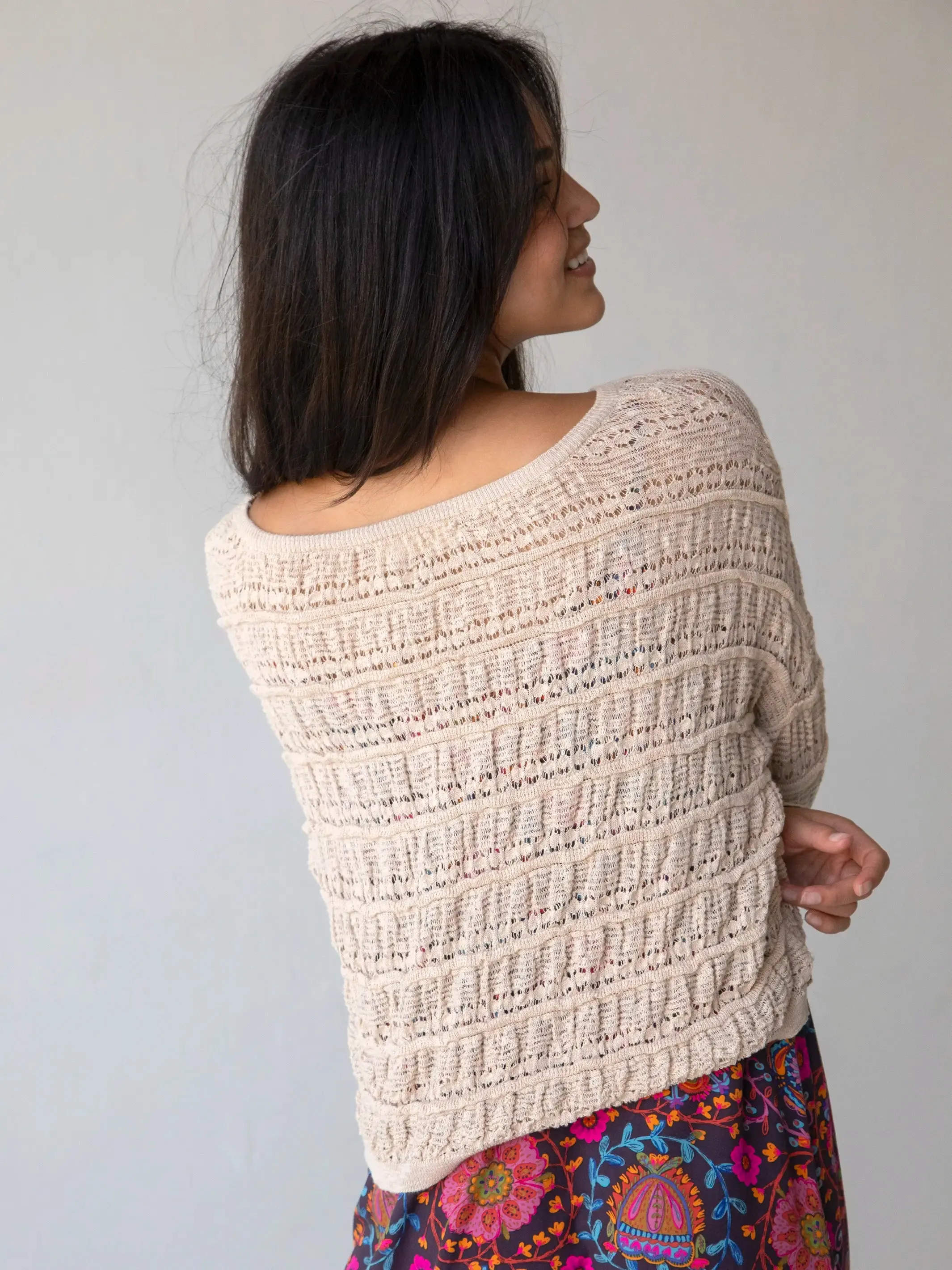 Emily Layering Sweater - Cream sold by NATURAL LIFE product image thumbnail 2