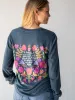 Long Sleeve Cotton Comfy Tee Shirt - Angels Watching sold by NATURAL LIFE