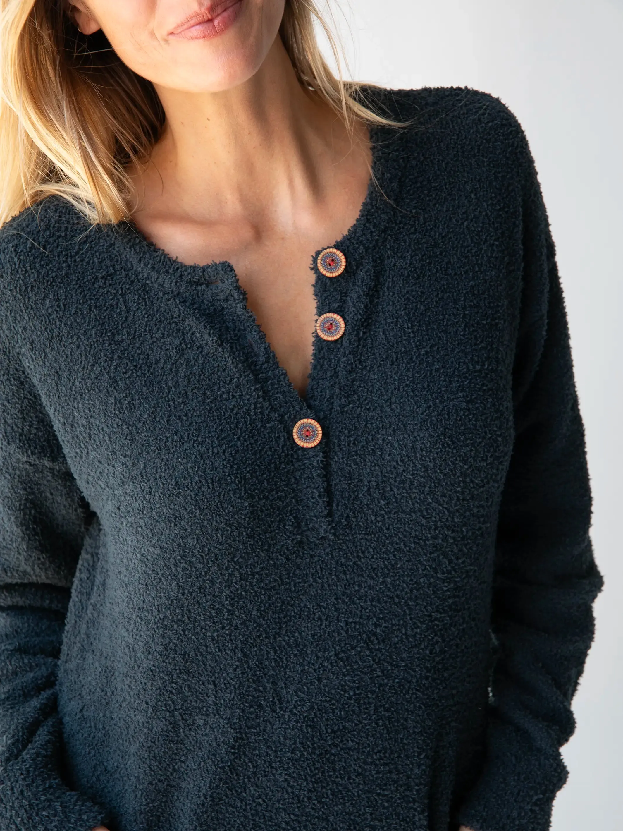 Cozy Up Midi Sweater Dress - Charcoal sold by NATURAL LIFE product image thumbnail 2