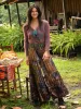 Velvet Patti Palazzo Pant - Vintage Patchwork sold by NATURAL LIFE