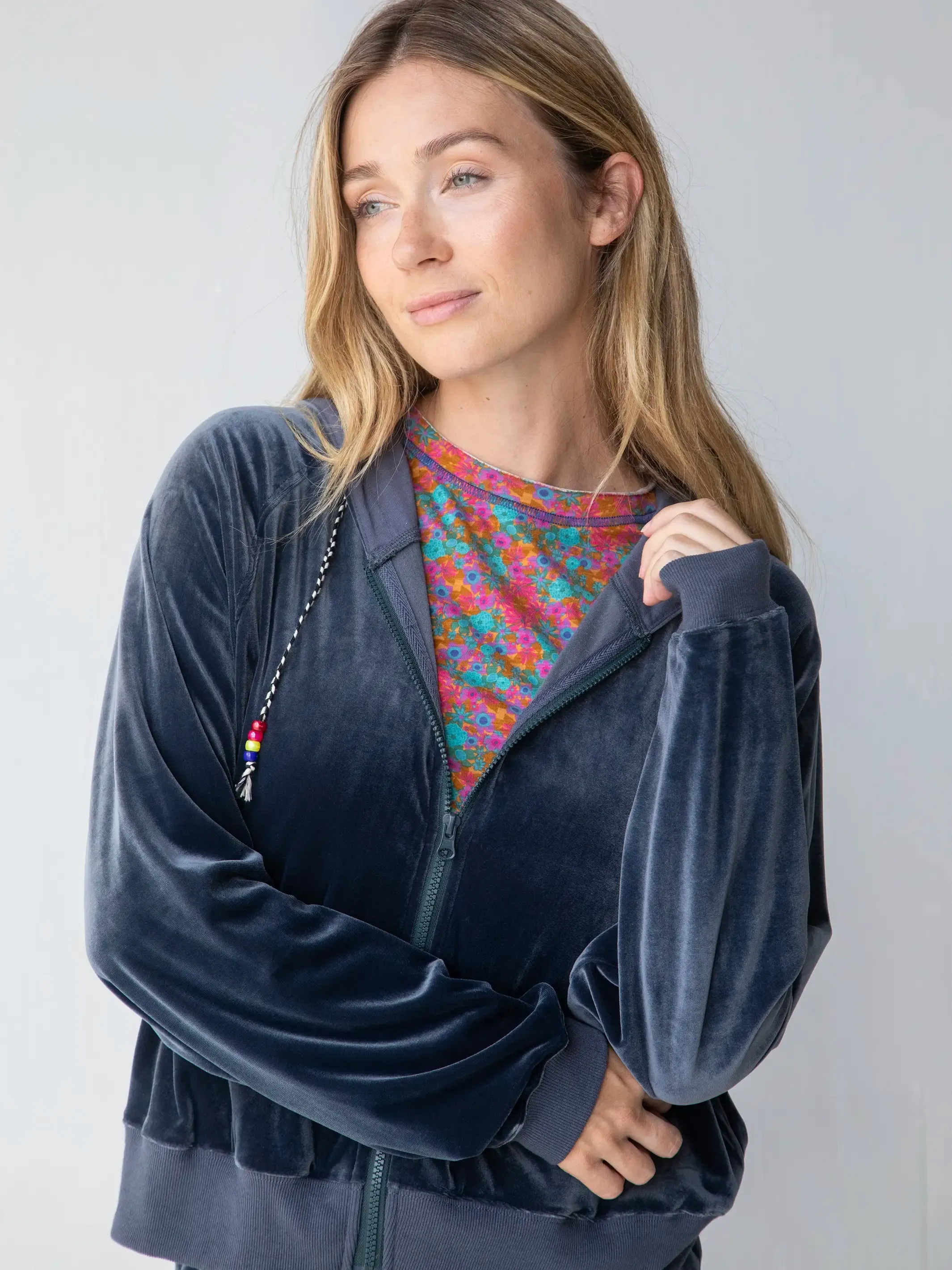 Make It Happen Hoodie - Slate Grey sold by NATURAL LIFE product image thumbnail 2