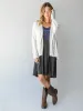 So Soft Grandpa Cardigan - Off-White sold by NATURAL LIFE