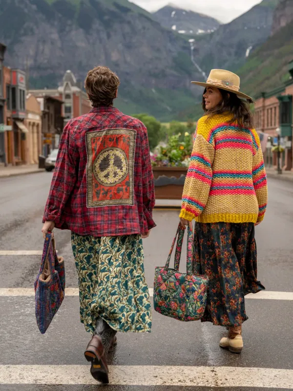Telluride Patch Flannel Shirt - Practice Peace sold by NATURAL LIFE