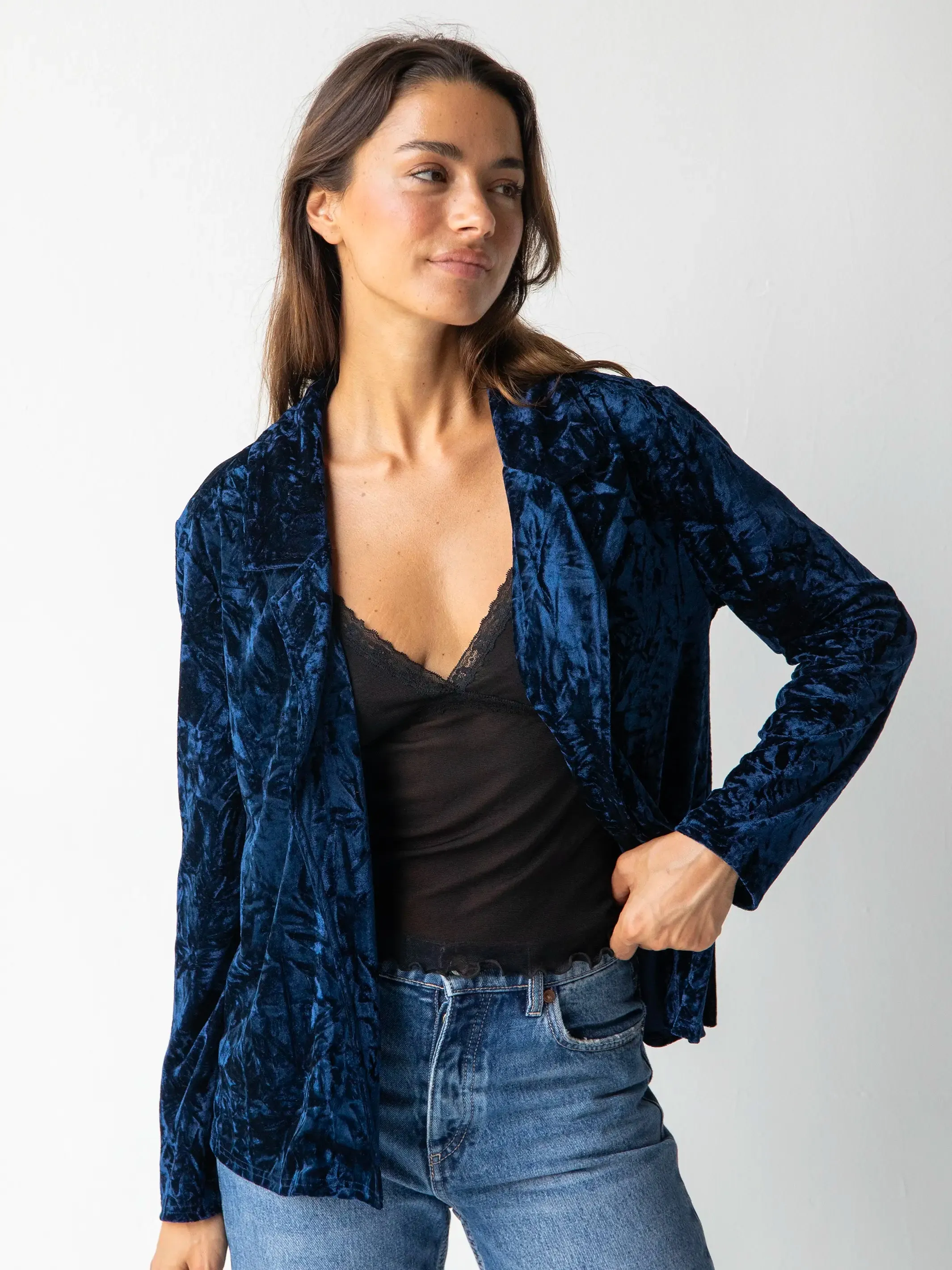 Deep V-Neck Cami - Black sold by NATURAL LIFE product image thumbnail 4