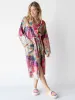 Cozy Blanket Robe - Patchwork Midi sold by NATURAL LIFE