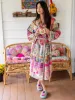 Cozy Blanket Robe - Patchwork Midi sold by NATURAL LIFE
