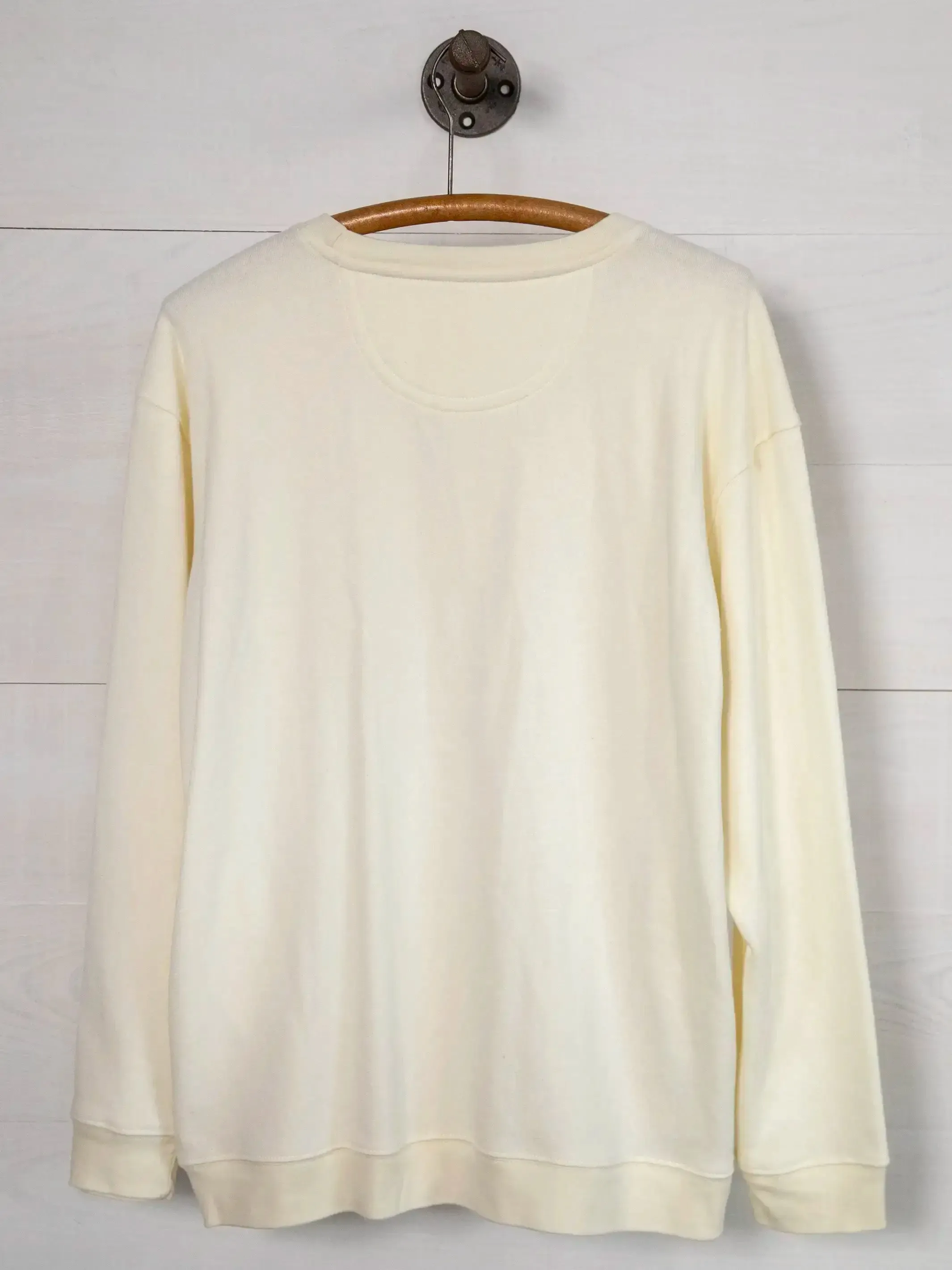 Comfy Pocket Sweatshirt - Ivory Heart sold by NATURAL LIFE product image thumbnail 2