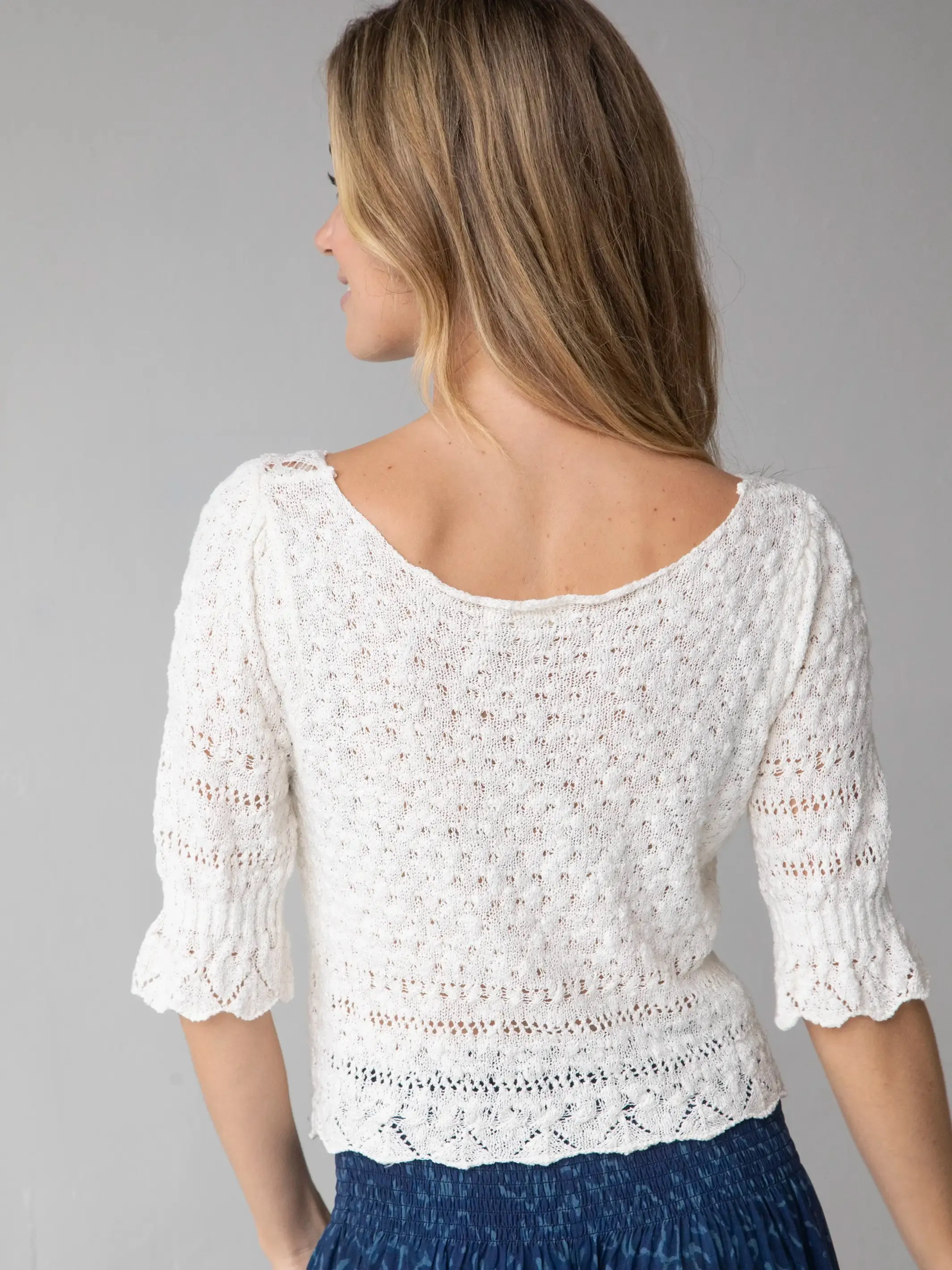 Out & About Sweater Top - White sold by NATURAL LIFE product image thumbnail 2