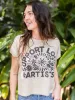 Frankie Cotton Boxy Tee Shirt - Support Local Artists sold by NATURAL LIFE