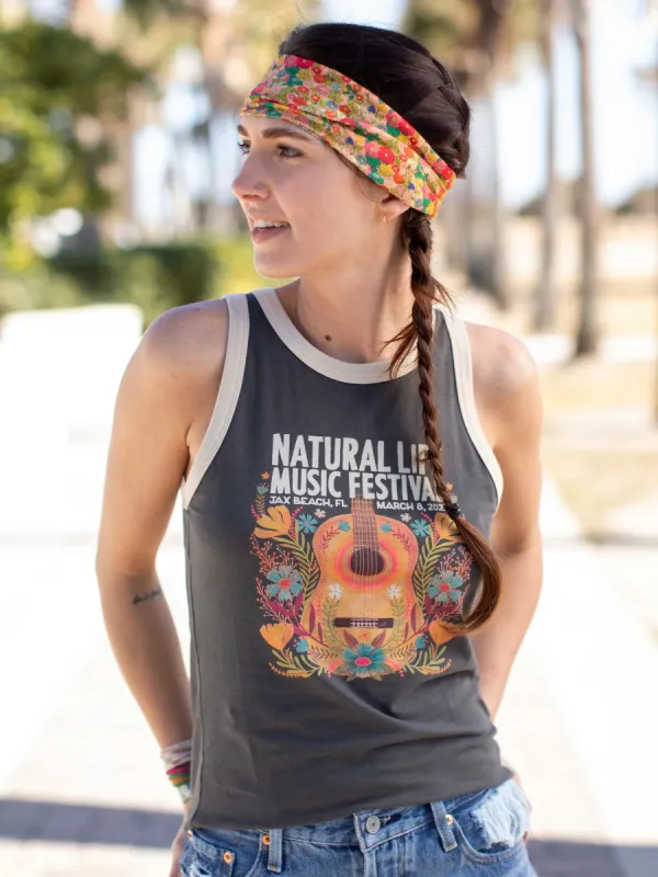 Official NL Music Festival Tees - Tank made by NATURAL LIFE