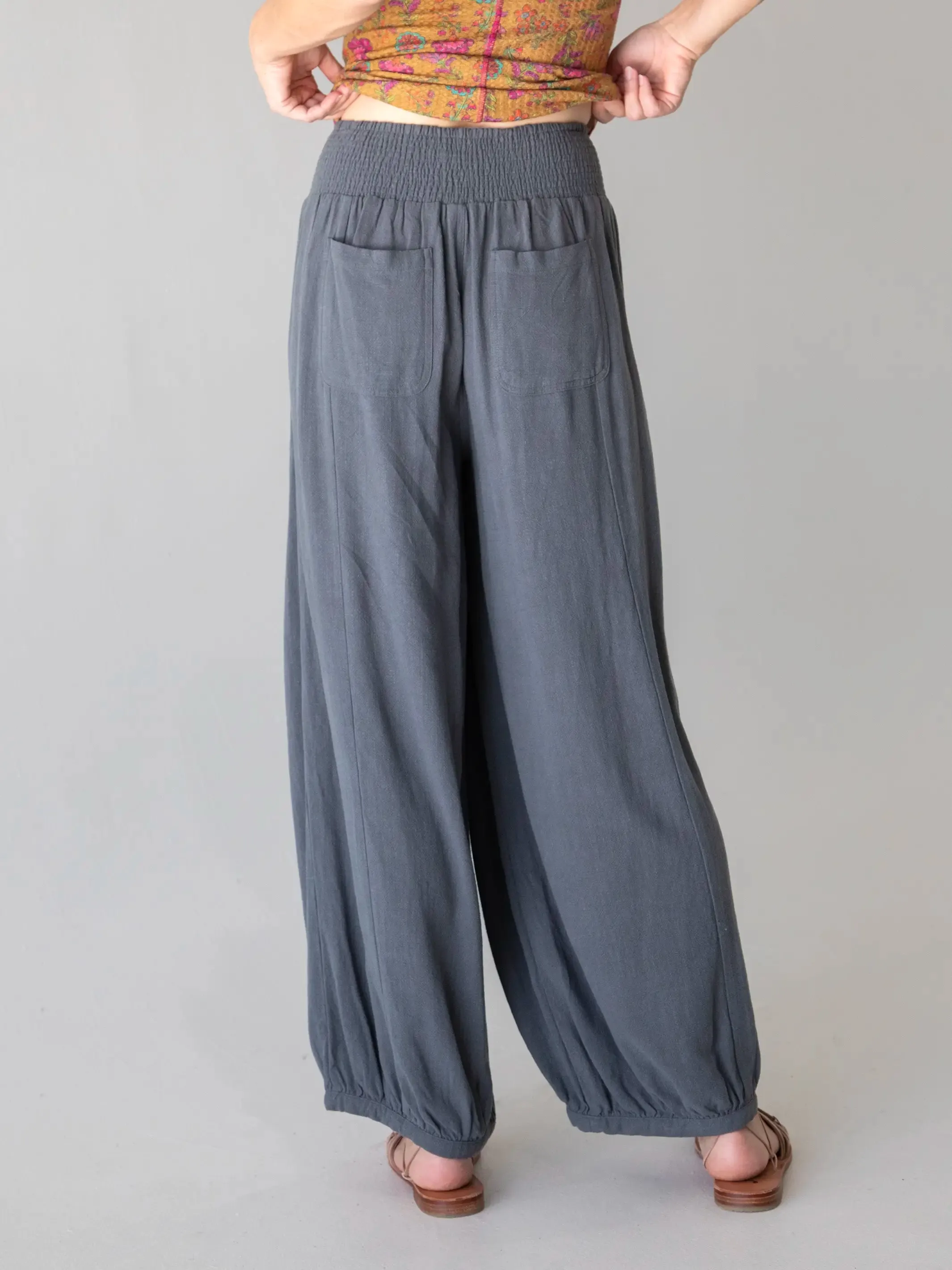 Around The Town Pant - Dark Blue Grey sold by NATURAL LIFE product image thumbnail 3