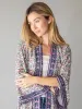 Camila Kimono - Purple Fan Floral sold by NATURAL LIFE