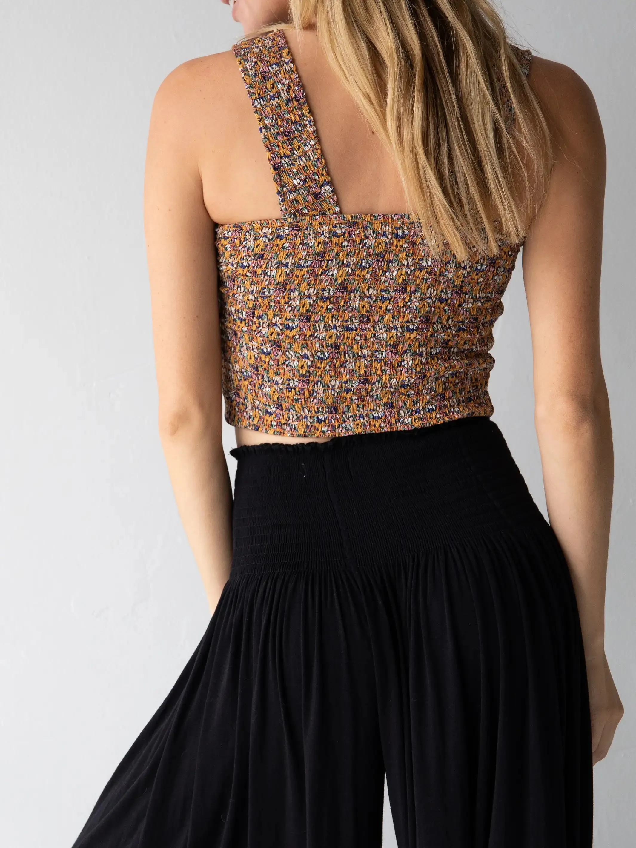 Make A Move "ButterSoft" Knit Palazzo Pant - Black sold by NATURAL LIFE product image thumbnail 3