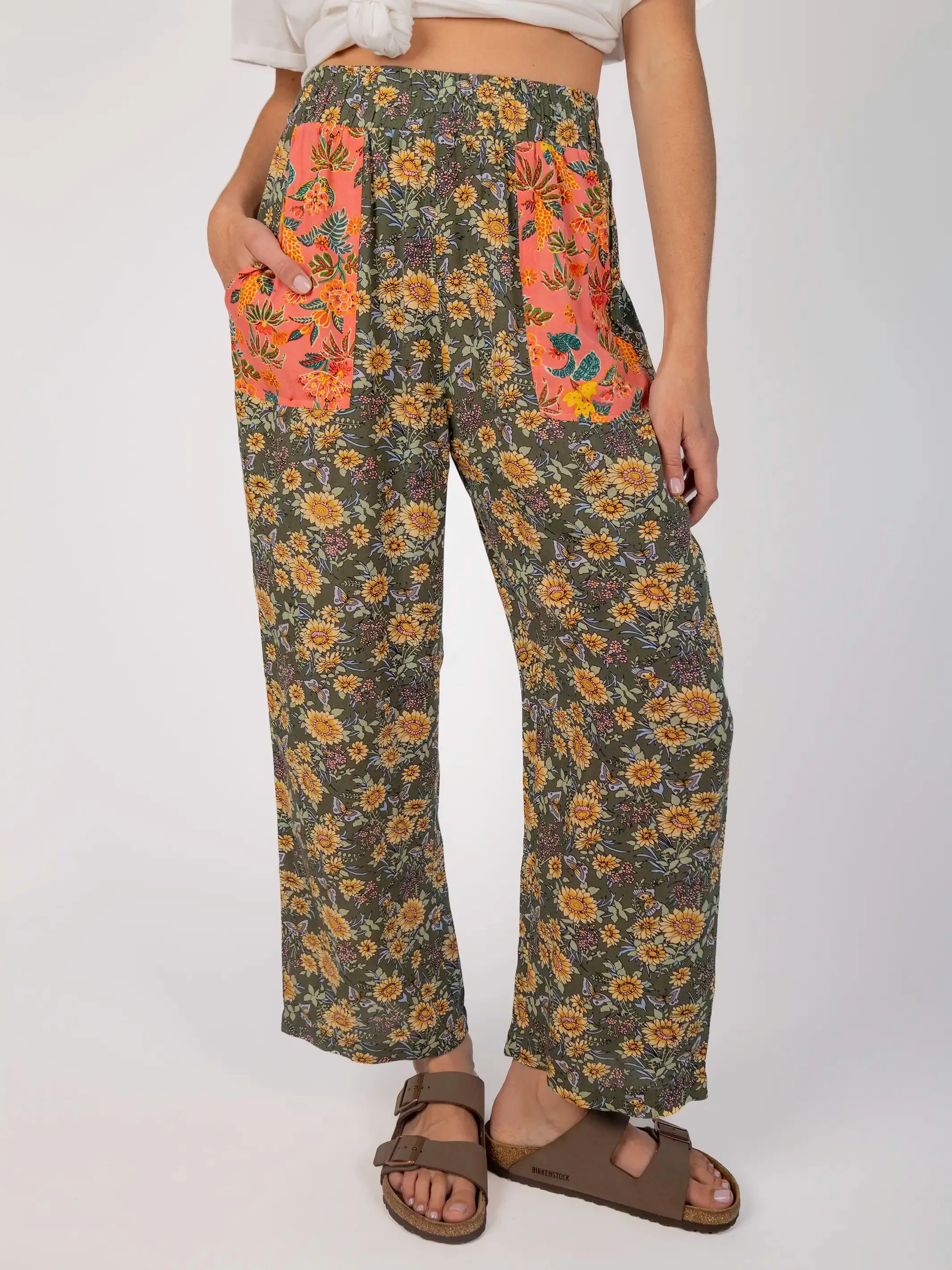 Beckett Pant - Tropical Butterflies sold by NATURAL LIFE