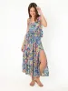 Tricia Top - Tropical Blue Floral sold by NATURAL LIFE