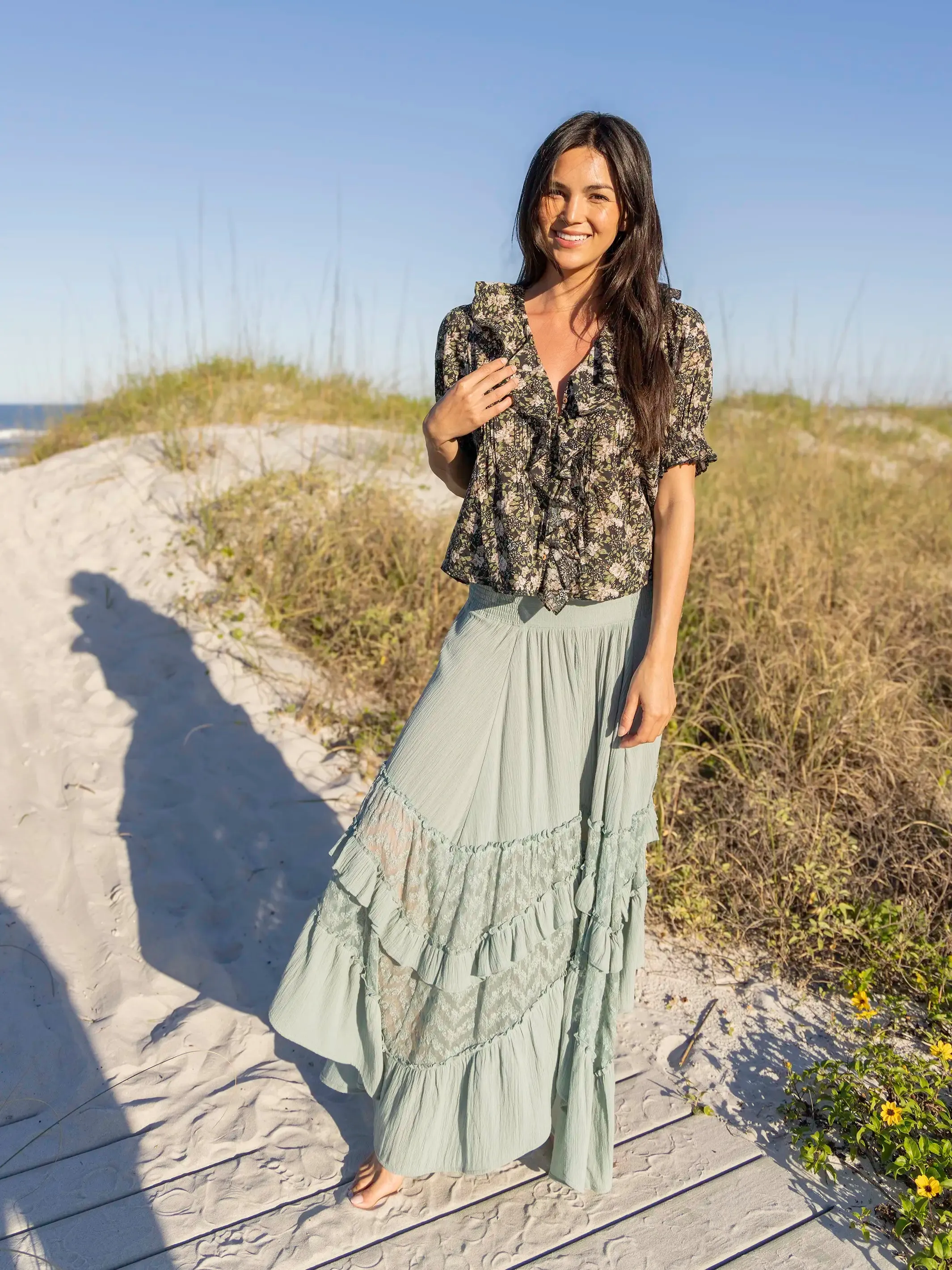Feelin' Alive Lace Midi Skirt - Bay sold by NATURAL LIFE product image thumbnail 4