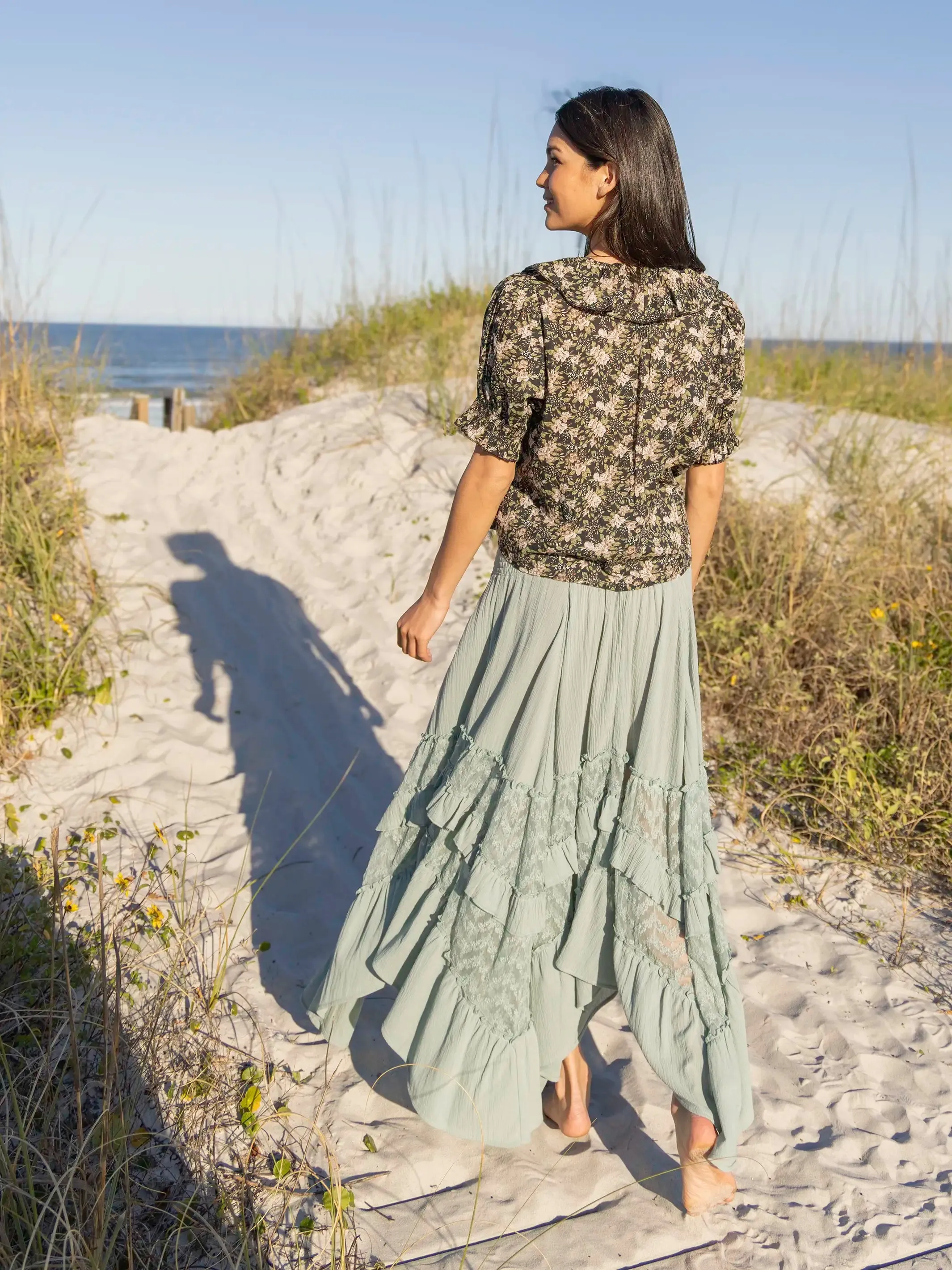 Feelin' Alive Lace Midi Skirt - Bay sold by NATURAL LIFE product image thumbnail 3