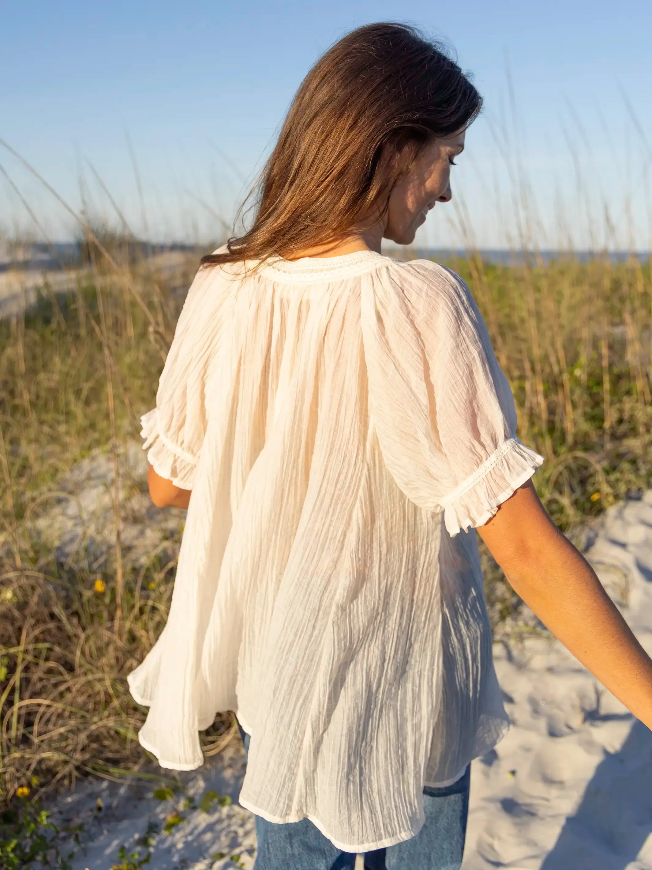 Sweetest Swing Top - Cream sold by NATURAL LIFE product image thumbnail 2