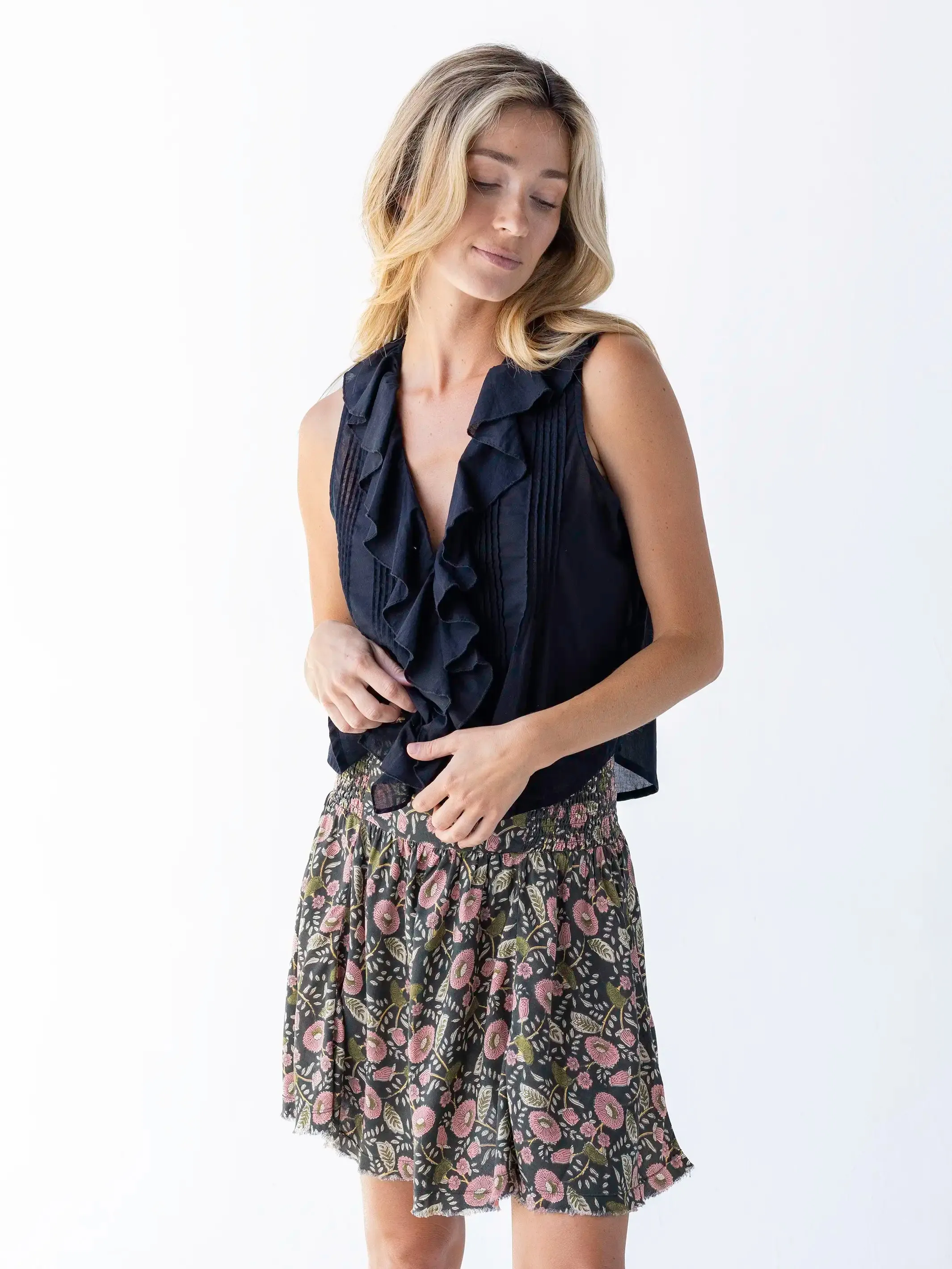 My Favorite Sleeveless Cotton Top - Black sold by NATURAL LIFE product image thumbnail 2