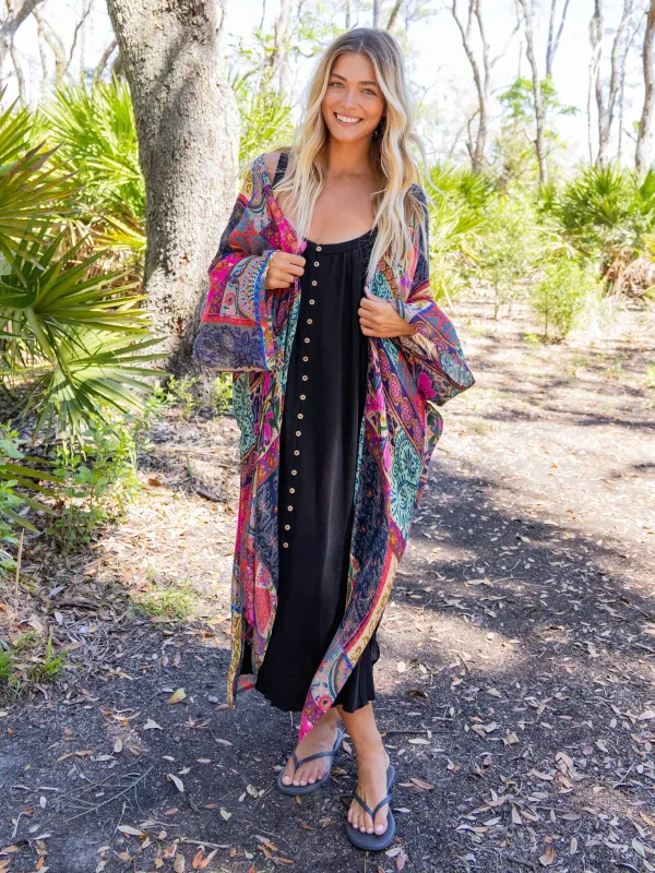 Sierra Duster - Boho Blooms Patchwork sold by NATURAL LIFE