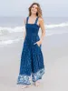 Sedona Jumpsuit - Indigo Shibori Stripe sold by NATURAL LIFE