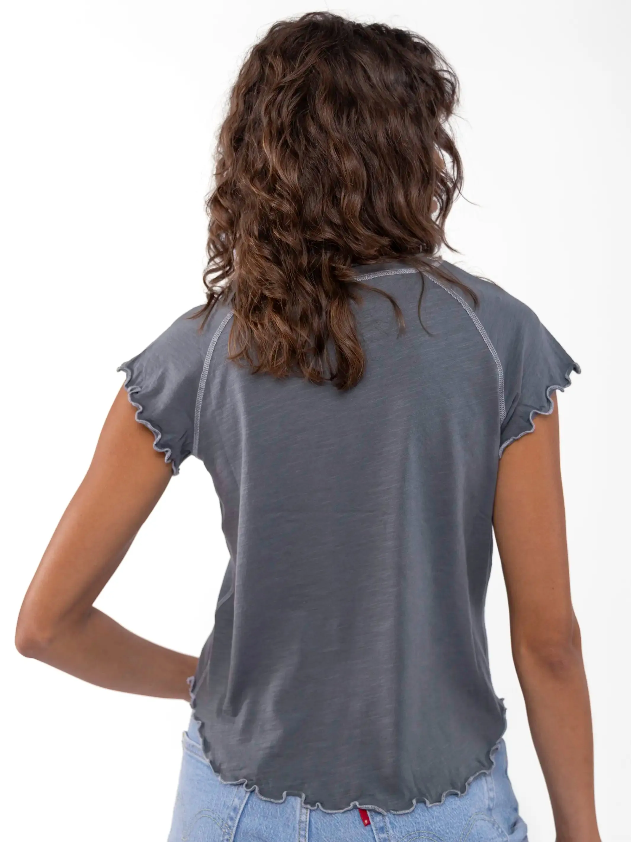 Lily Cotton Short Sleeve Tee Shirt - Spread Kindness sold by NATURAL LIFE product image thumbnail 2