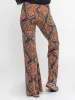 Cali Knit Flare Pant - Charcoal Willow Medallion sold by NATURAL LIFE