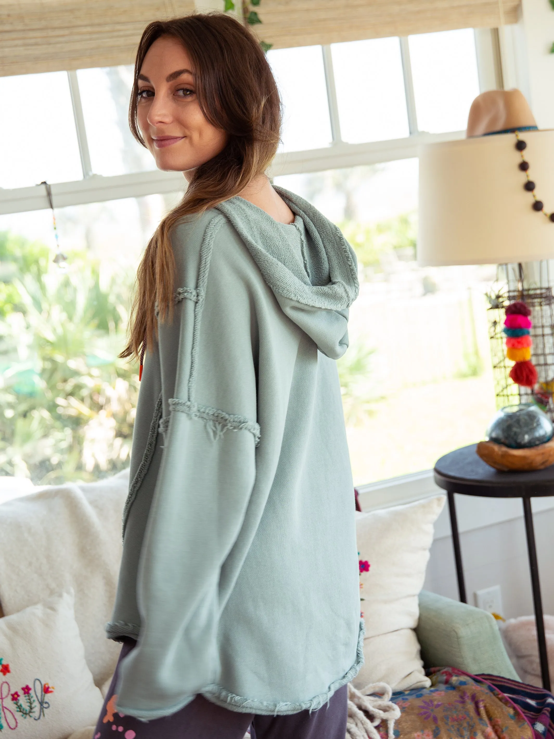 Cotton Weekend Hoodie - Bay sold by NATURAL LIFE product image thumbnail 3