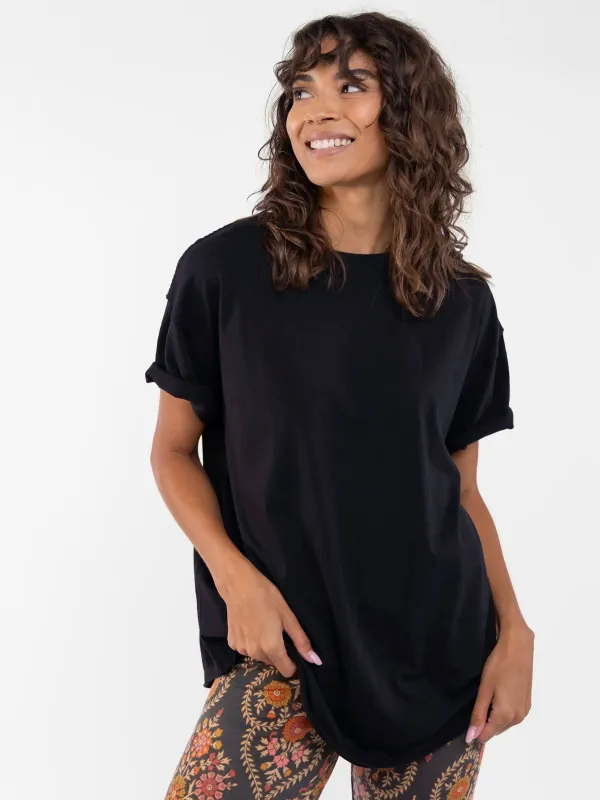 Take It In Cotton Tee - Black sold by NATURAL LIFE