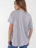 Take It In Cotton Tee - Heather Grey sold by NATURAL LIFE