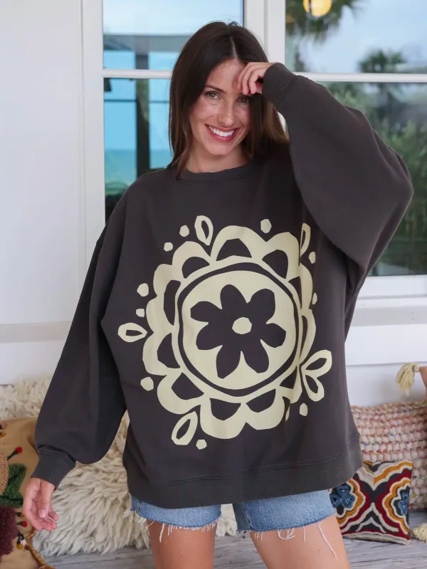 Natural Life Logo Top - Crewneck sold by NATURAL LIFE