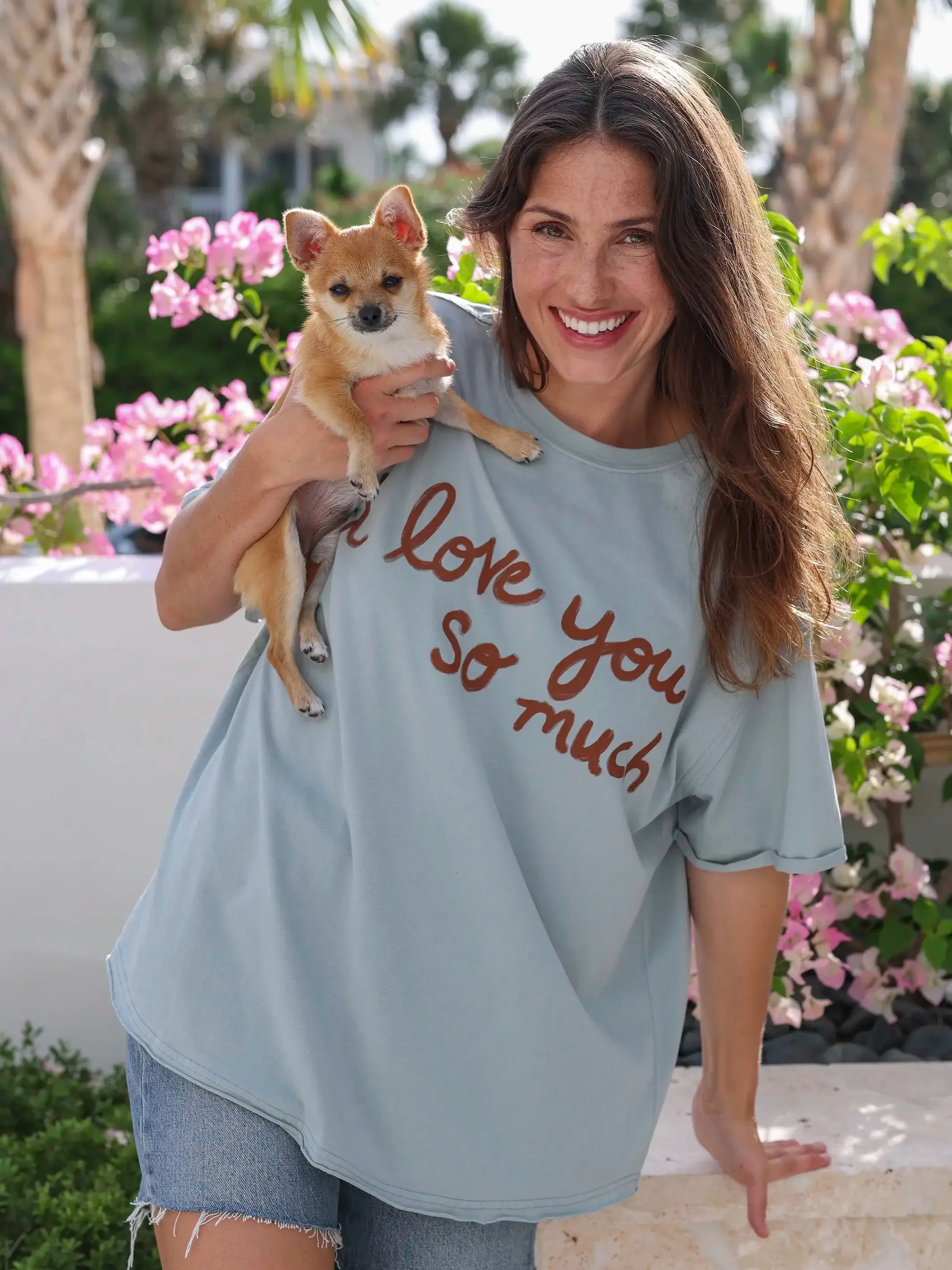 Take It In Cotton Tee - I Love You sold by NATURAL LIFE product image thumbnail 2