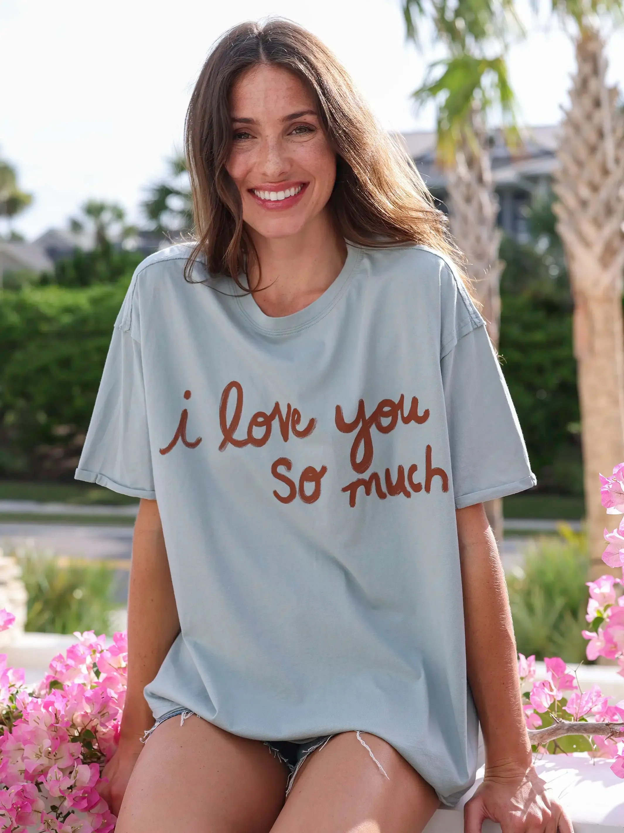 Take It In Cotton Tee - I Love You sold by NATURAL LIFE