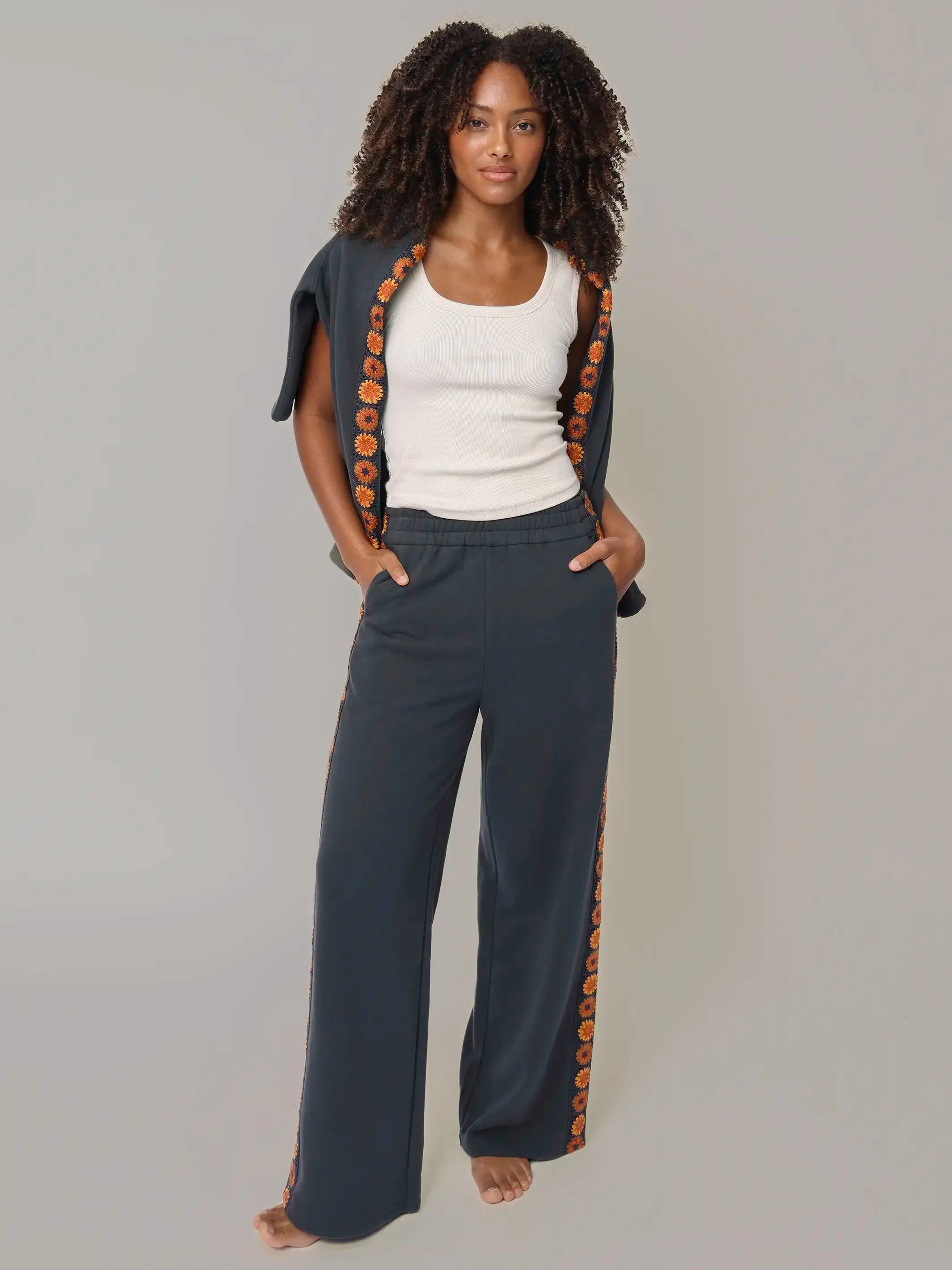 Everyday Ribbed Tank - Cream sold by NATURAL LIFE product image thumbnail 4