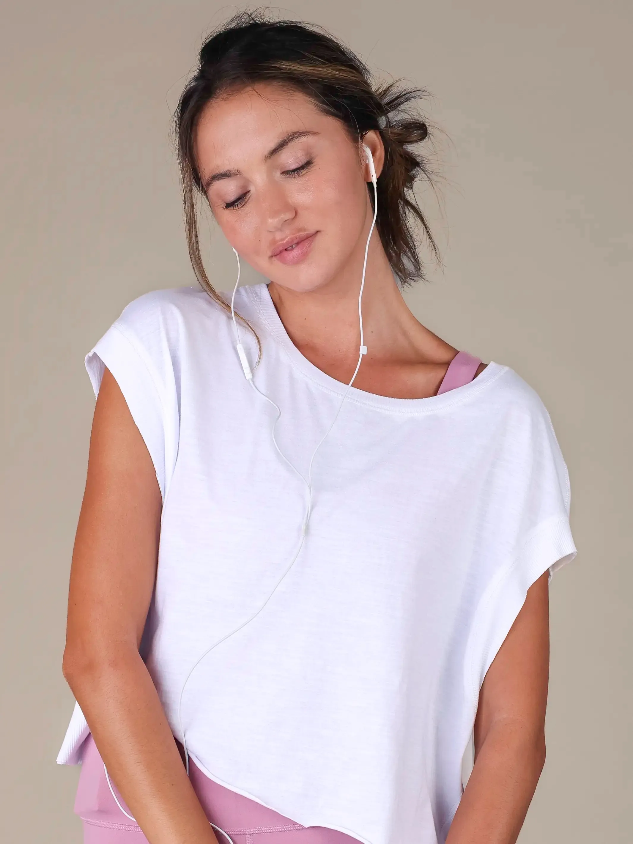 Cut It Out Cotton Tee - White sold by NATURAL LIFE product image thumbnail 2