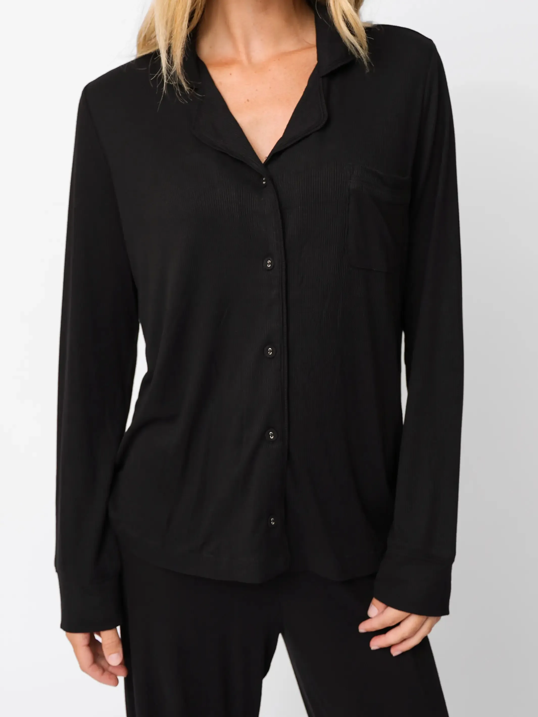 By the Fire Pajama Set - Black sold by NATURAL LIFE product image thumbnail 2