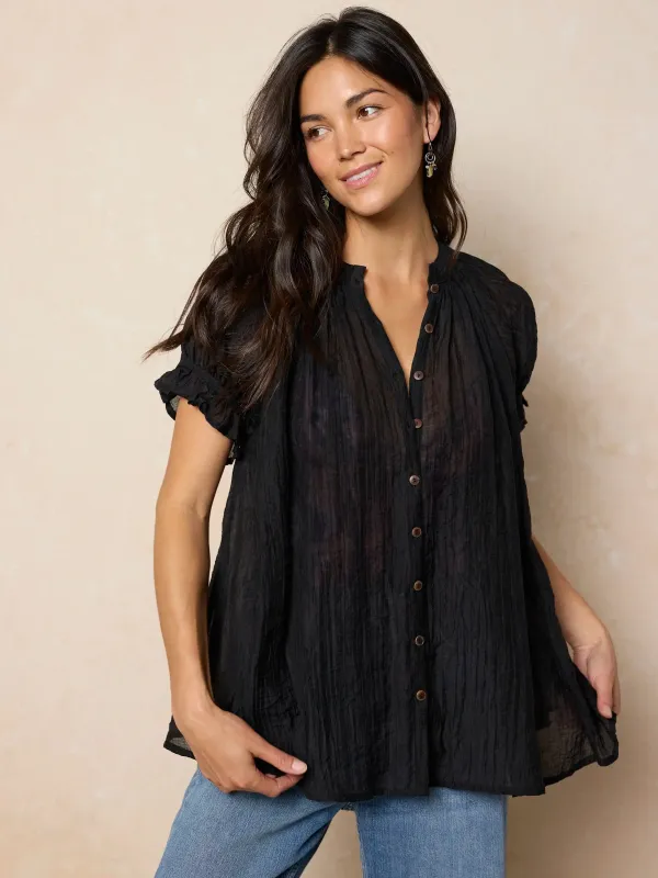 Sweetest Swing Top - Black sold by NATURAL LIFE