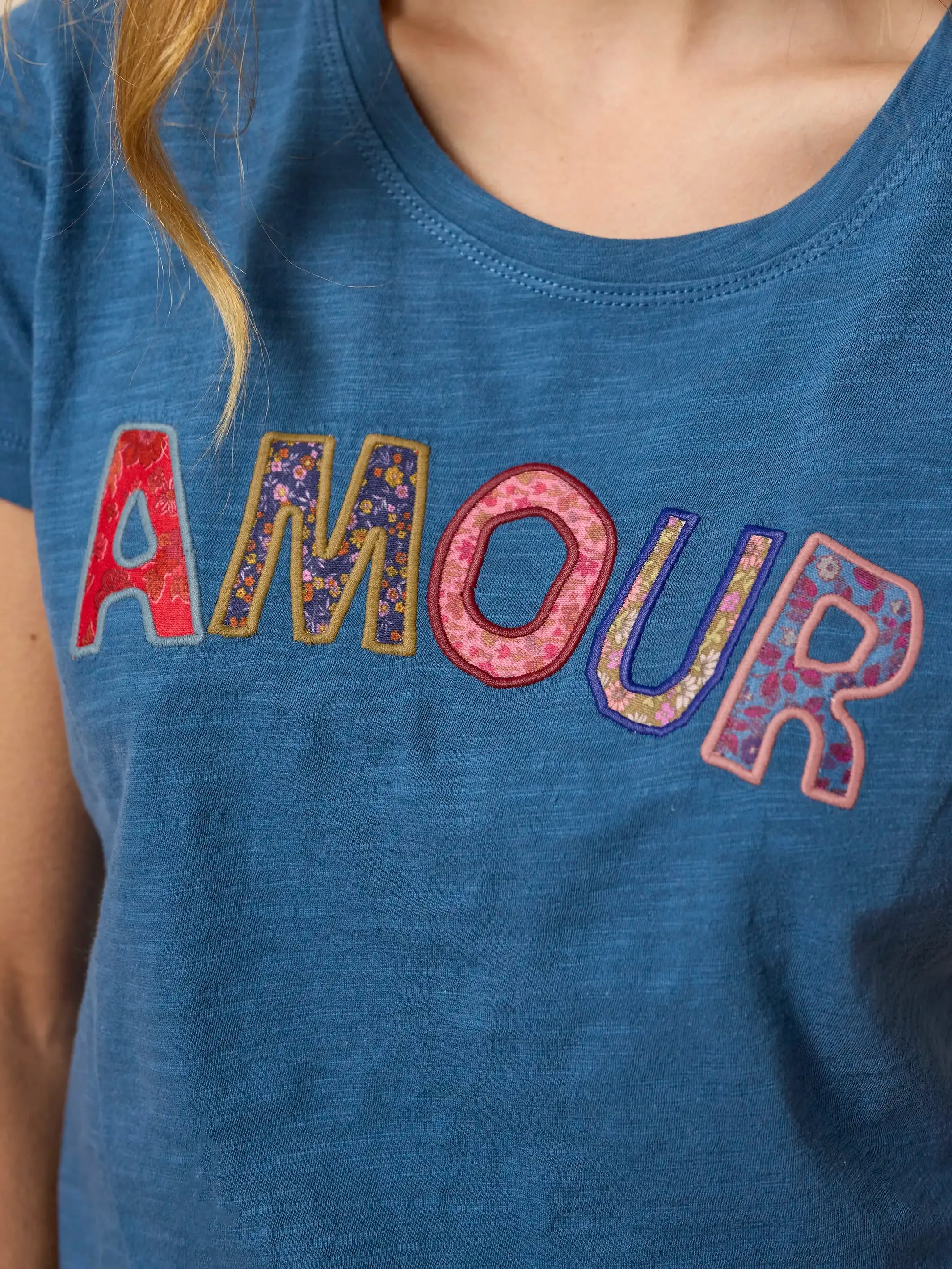Perfect Fit Applique Tee - Amour sold by NATURAL LIFE product image thumbnail 2