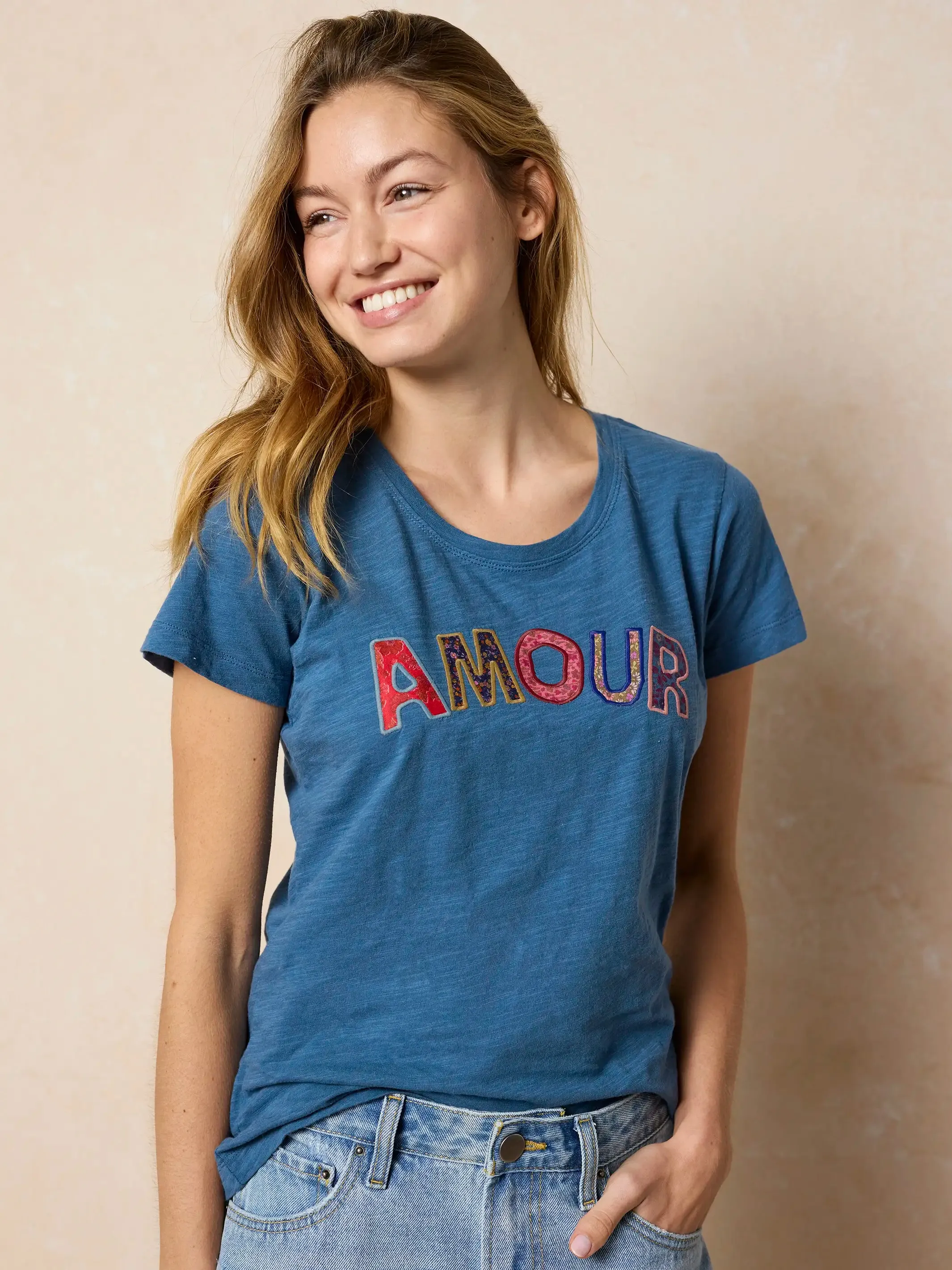 Perfect Fit Applique Tee - Amour sold by NATURAL LIFE product image thumbnail 4