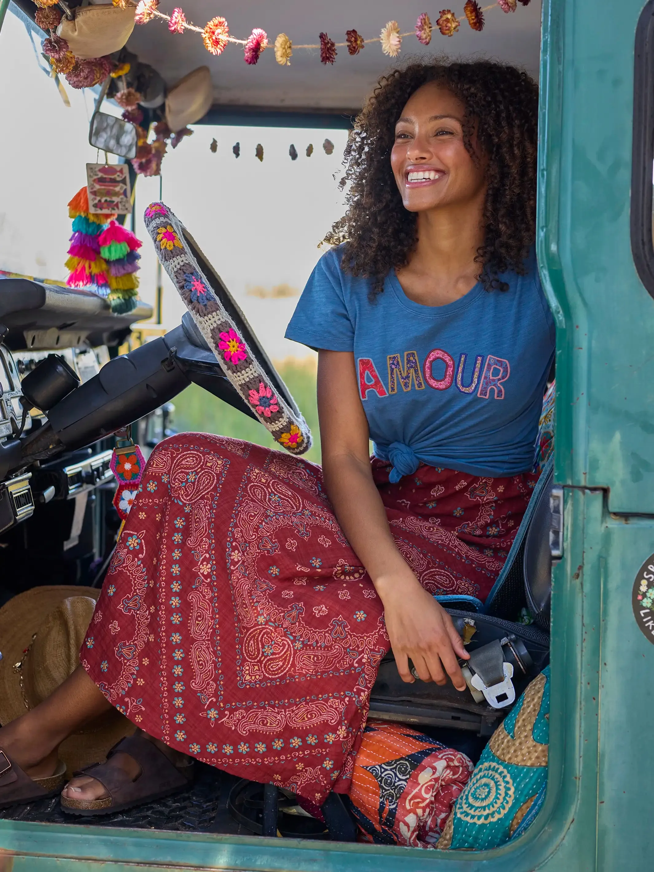 Perfect Fit Applique Tee - Amour sold by NATURAL LIFE