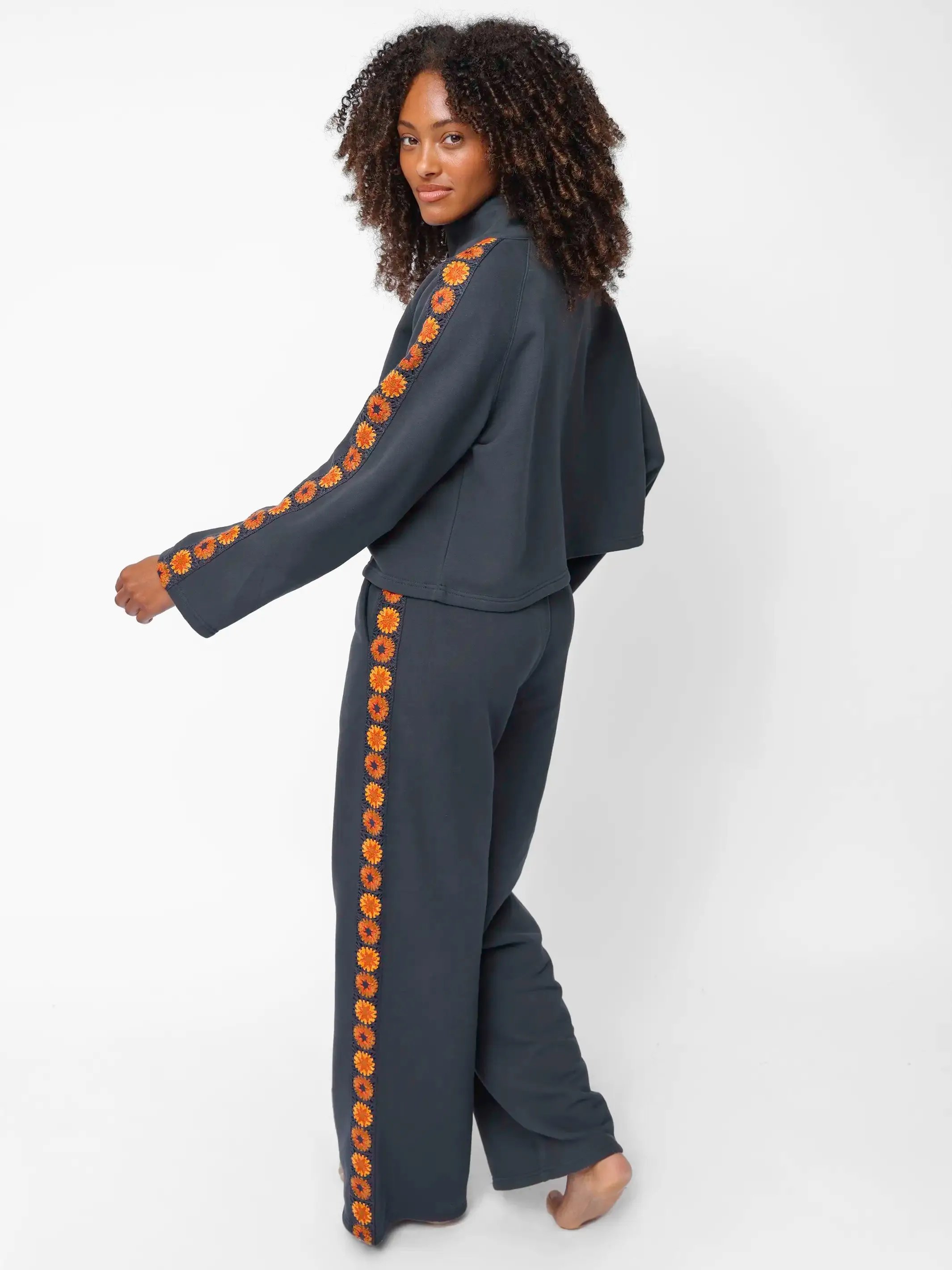 Lyvie Trim Sweatpants - Charcoal sold by NATURAL LIFE product image thumbnail 4