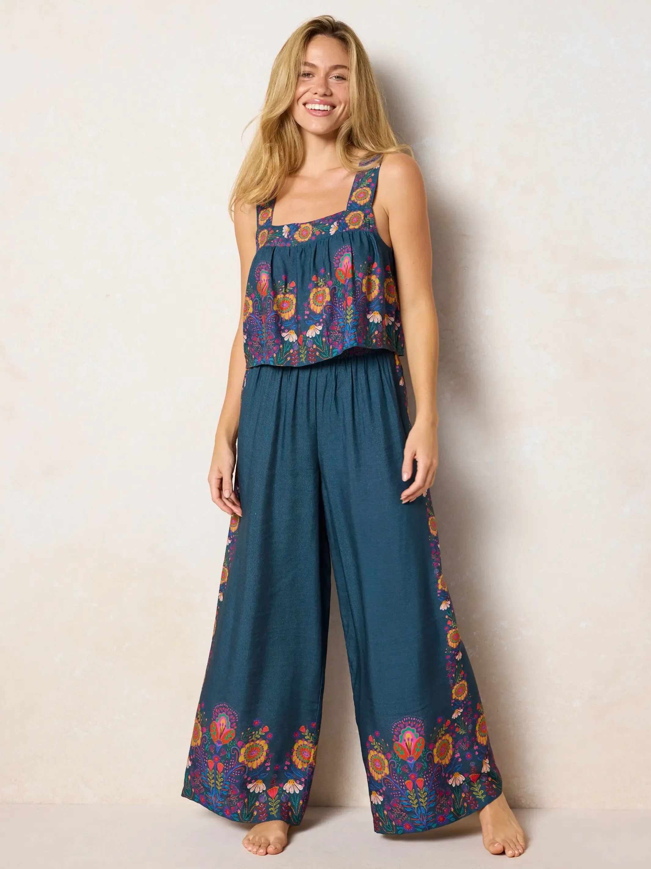 Cece Tank - Slate Blue sold by NATURAL LIFE product image thumbnail 2