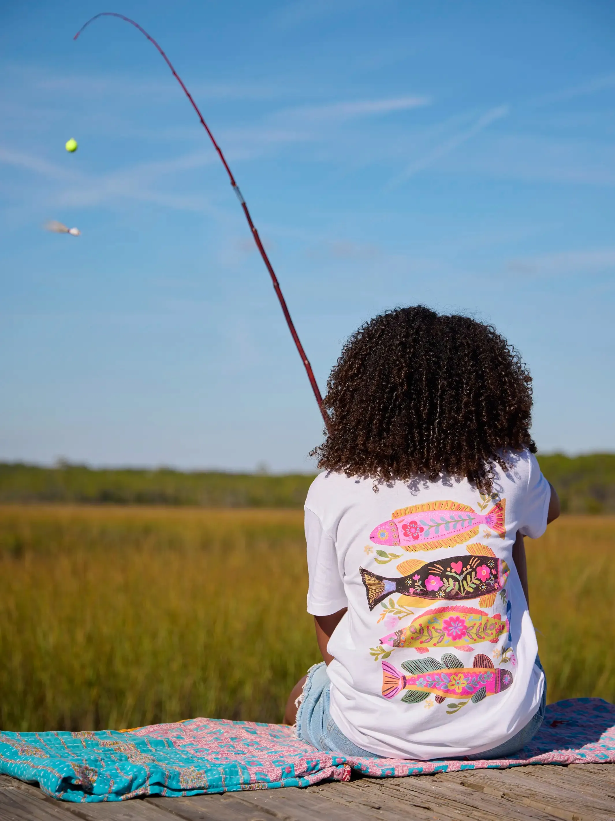 Cotton Comfy Tee Shirt - Fish sold by NATURAL LIFE product image thumbnail 5
