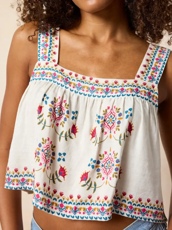 Cece Tank - Ivory made by NATURAL LIFE