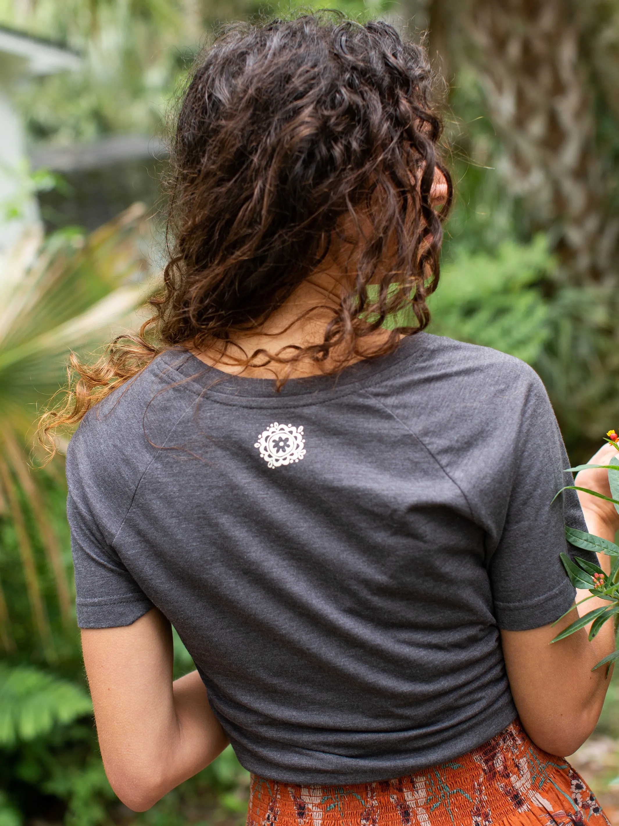 Boho Cotton Tee Shirt - Love Your Neighbor sold by NATURAL LIFE product image thumbnail 2
