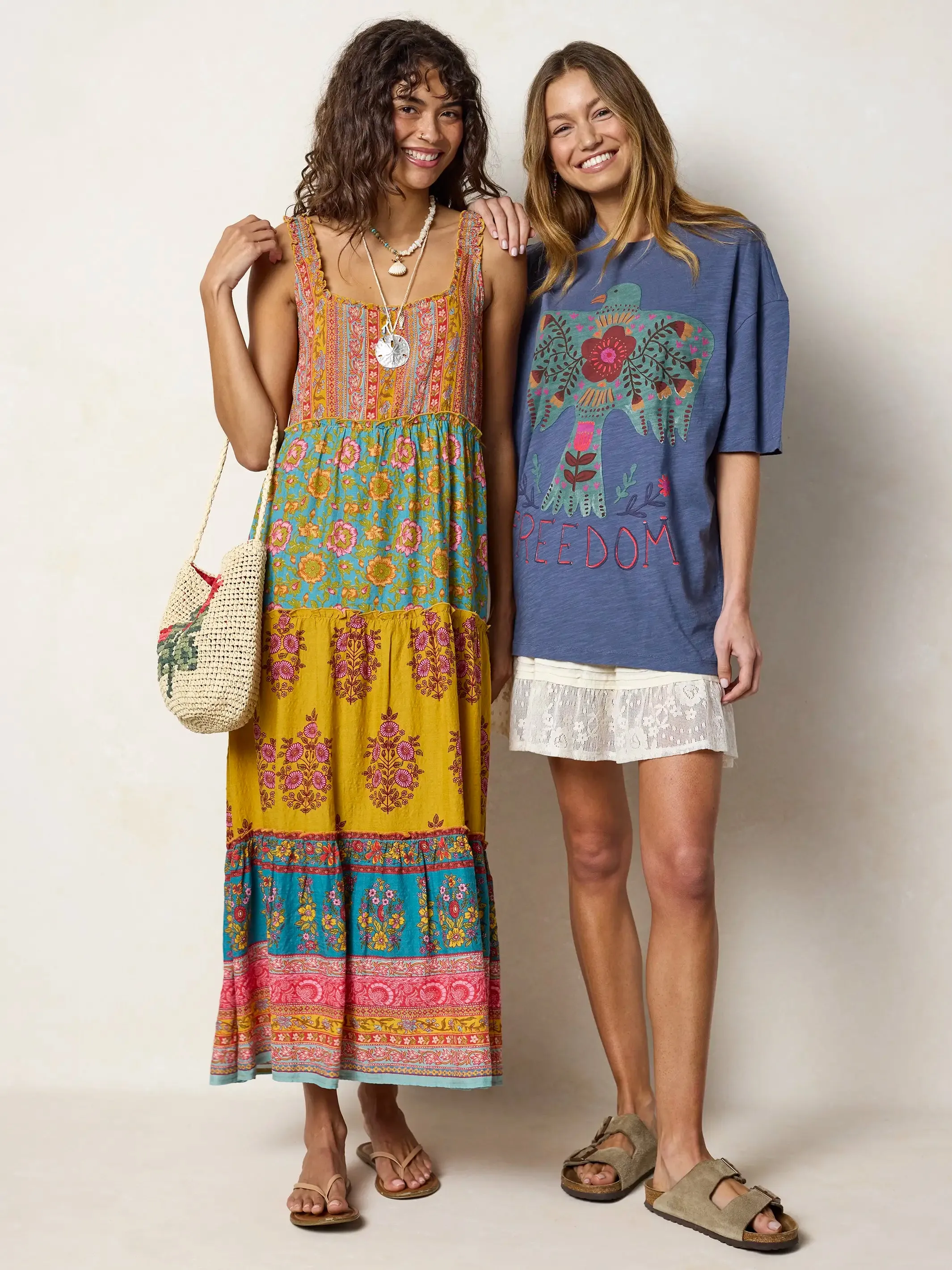 Life Is A Canvas Cotton Tee - Freedom sold by NATURAL LIFE product image thumbnail 2