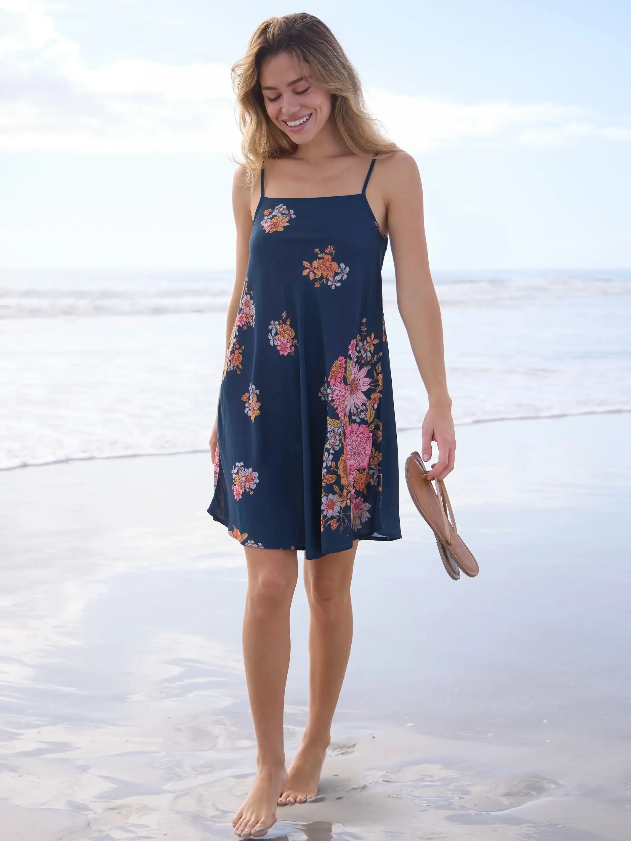 Amellia Mini Dress - English Garden Navy sold by NATURAL LIFE product image thumbnail 4