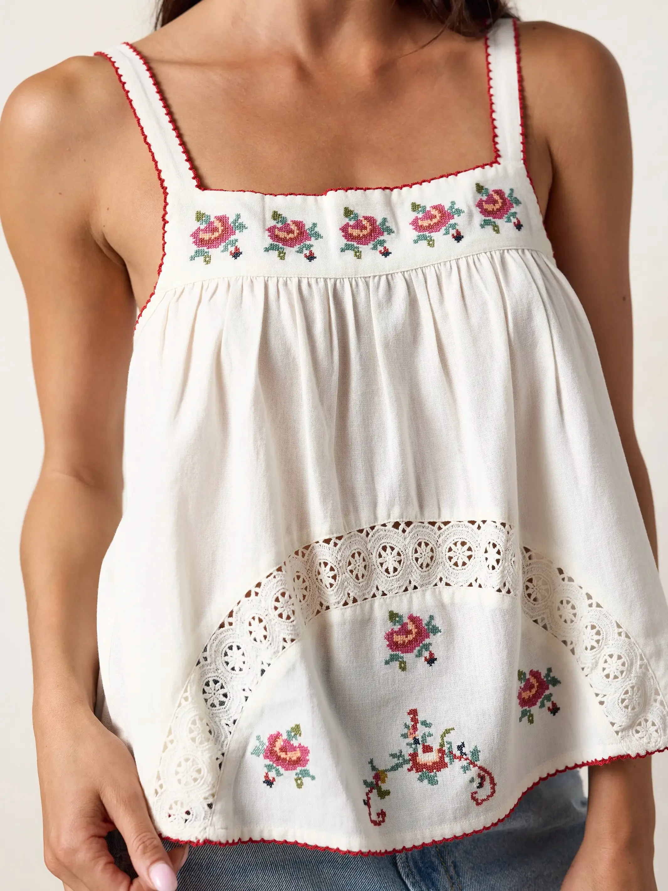 Heritage Tank - White Rose sold by NATURAL LIFE product image thumbnail 2